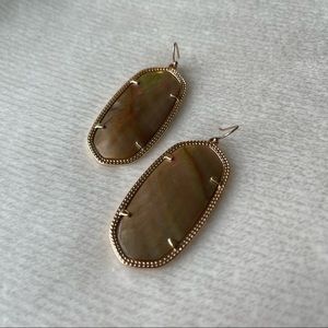 Rose Gold Kendra Scott Earrings